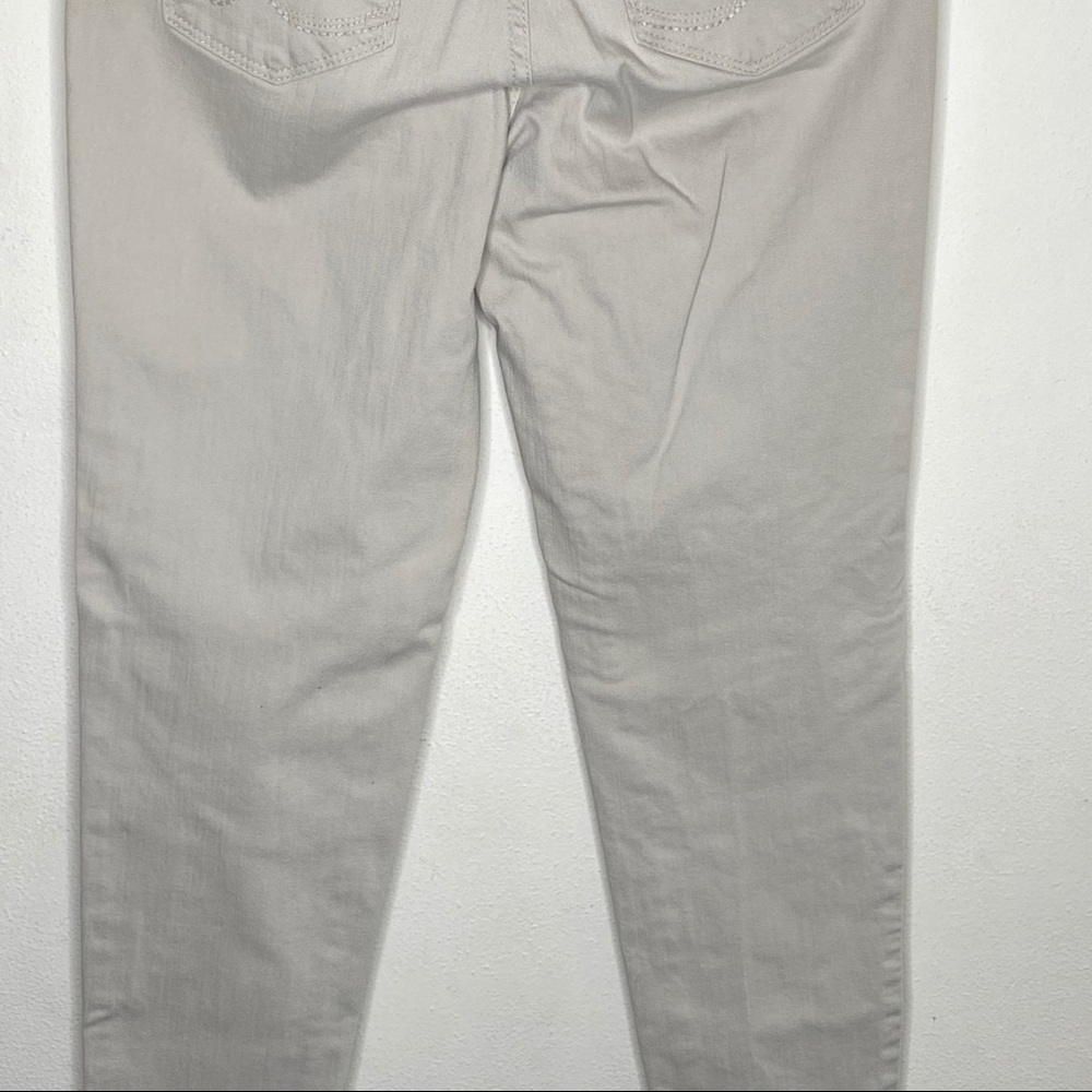 NYDJ light grey skinny ankle jeans - Picture 10 of 14